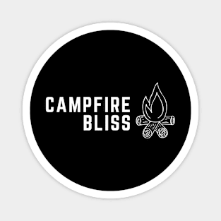 Campfire Bliss Camp Fire Magnet